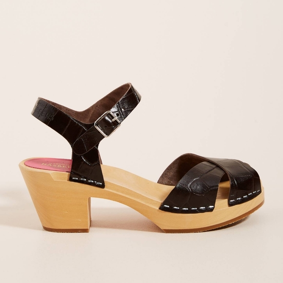 Swedish Hasbeens Shoes - Swedish Hasbeens Mirja Clog Sandals